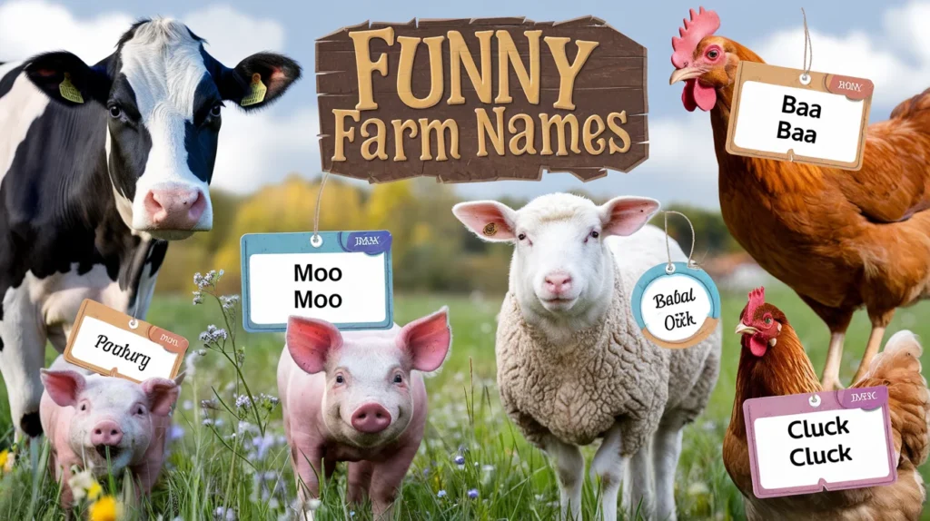 400+Funny Farm Names: The Ultimate Collection to Make You Smile