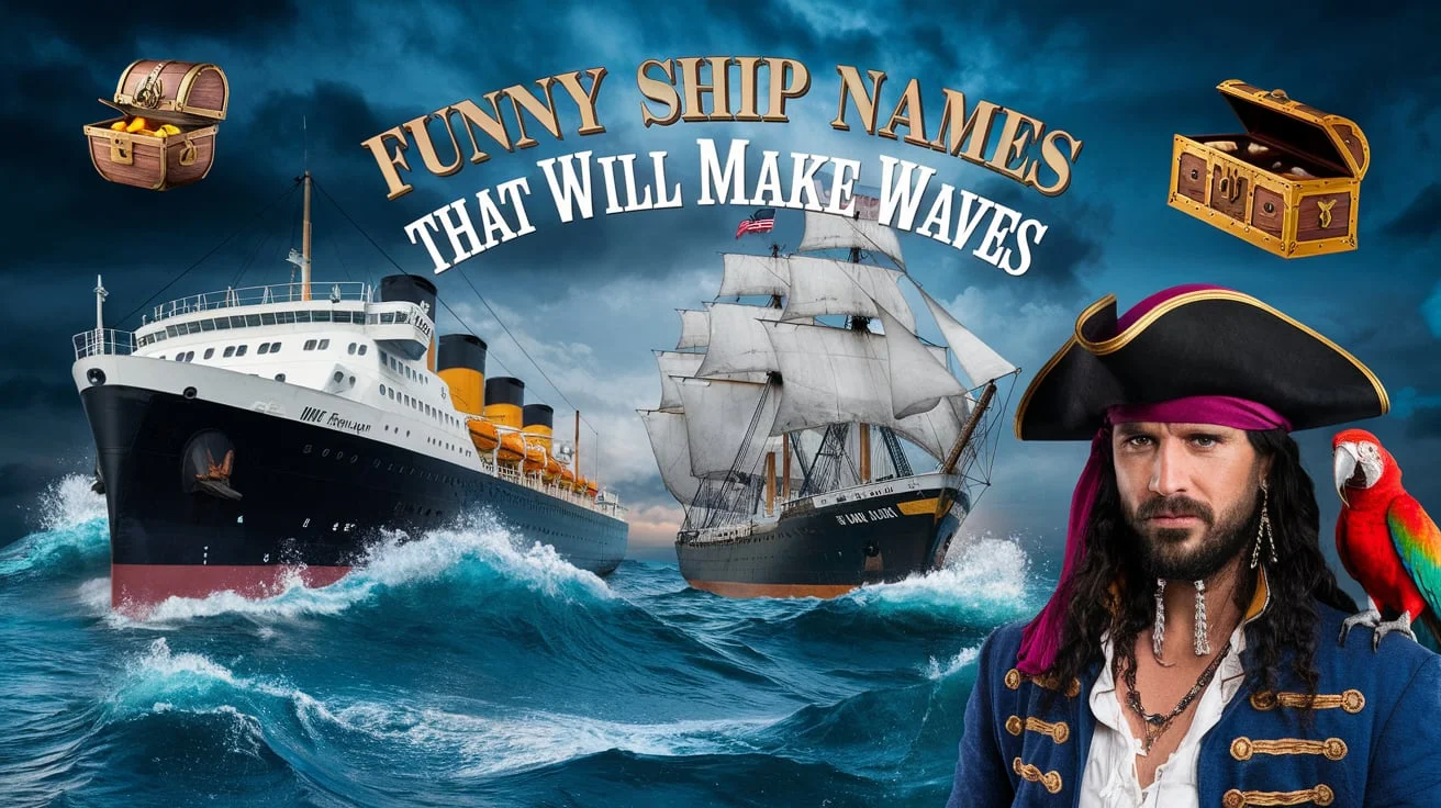 funny Ship Names That Will Make Waves! 