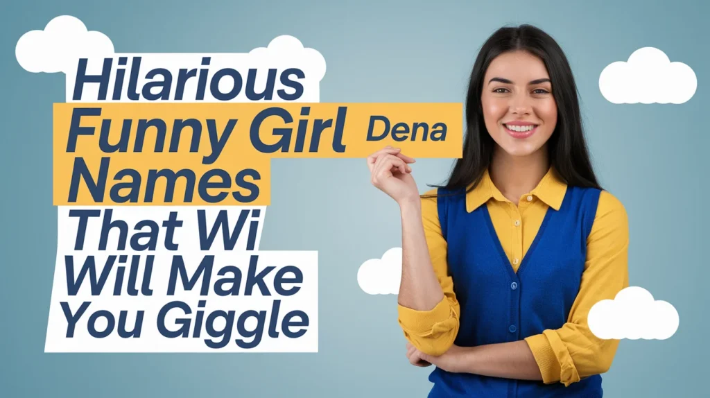 375+Hilarious Funny Girl Names That Will Make You Giggle