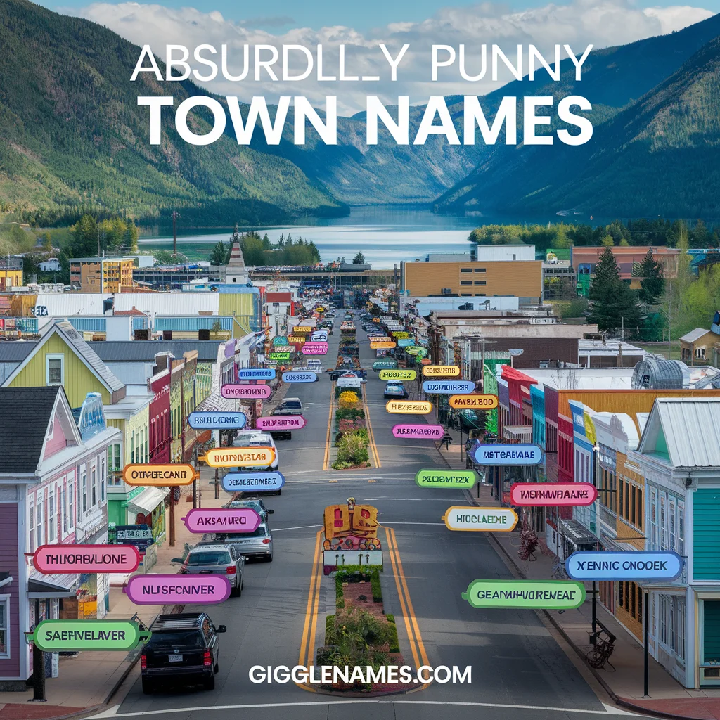 Absurdly Punny: Clever and Funny Town Names
