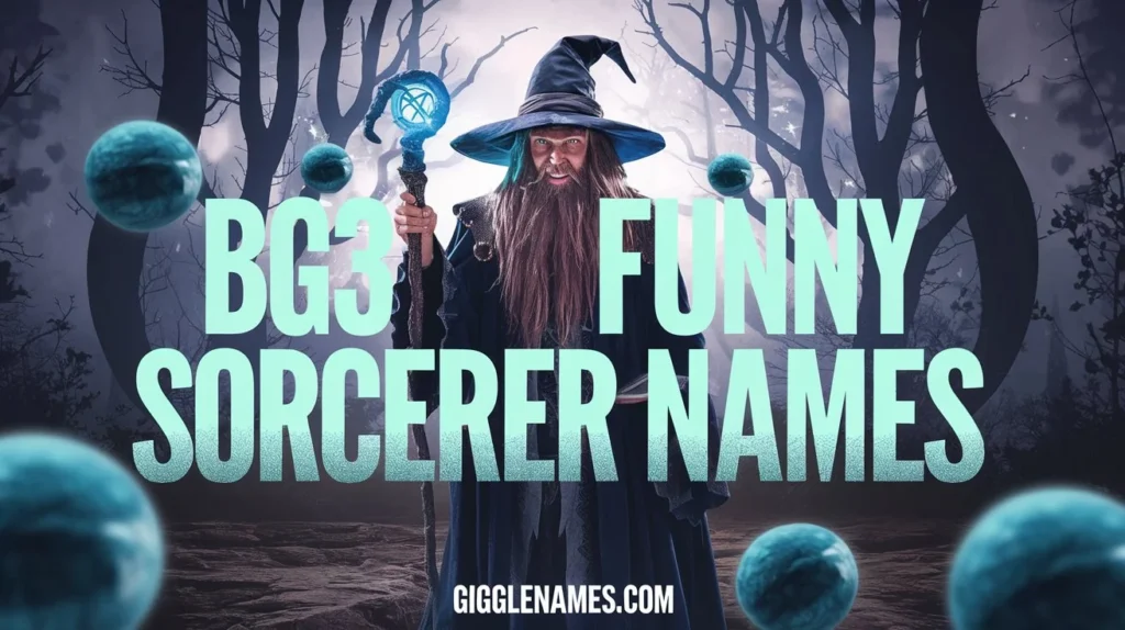 175+ Hilarious BG3 Funny Sorcerer Names to Spark Up Your Gameplay