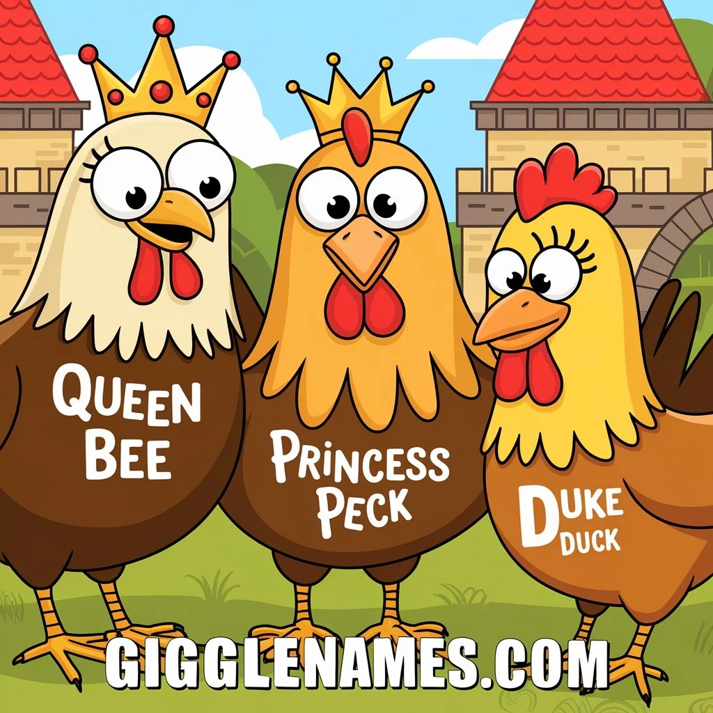 Egg-stra Special: Royalty-Inspired Hen Names 👑