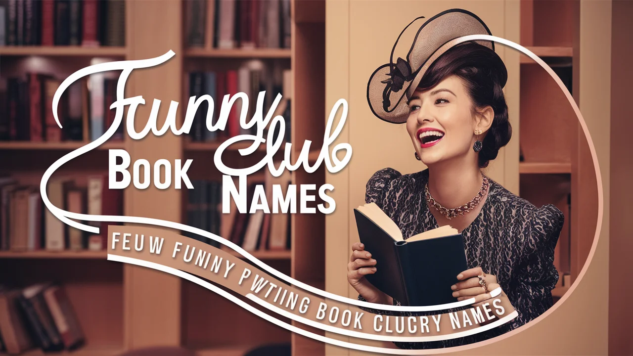 Funny Book Club Names: A Humorous Twist on Literary Gatherings 📚😂