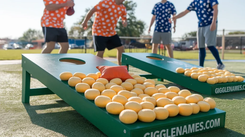 Funny Cornhole Team Names: Adding Humor to the Game