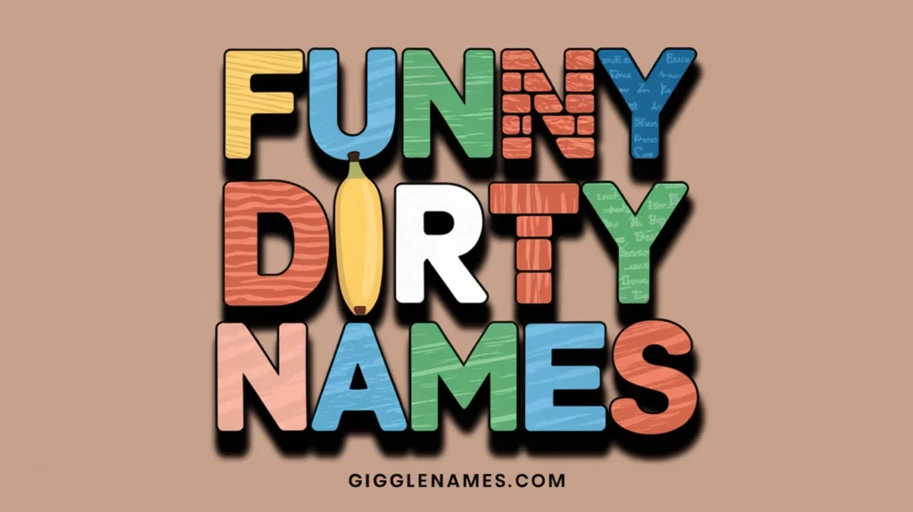 Another Round of Laughter: 195+ Clever and Funny Dirty Names to Crack You Up