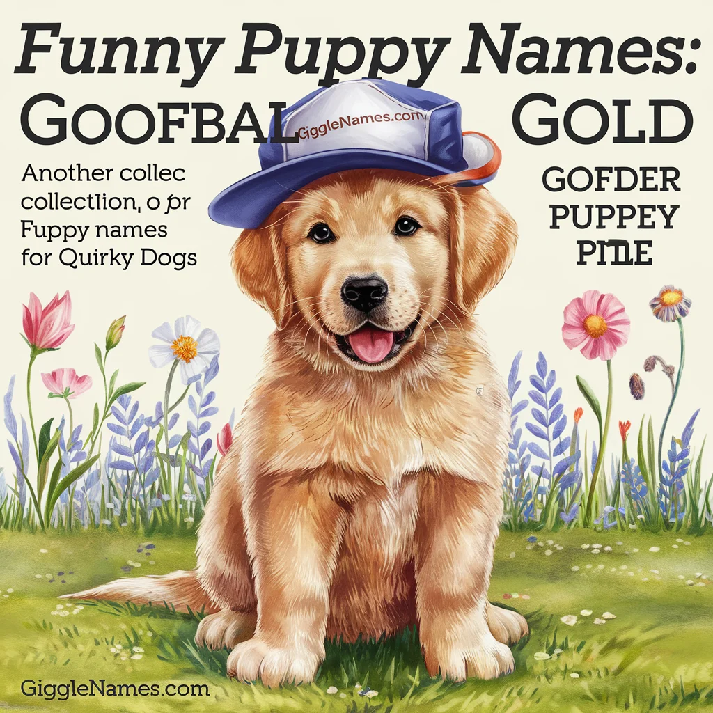 Goofball Gold: Another Collection of Funny Puppy Names For Quirky Dogs