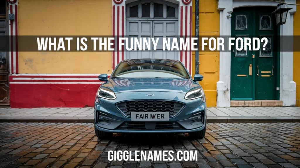 What Is the Funny Name for Ford? 🚗