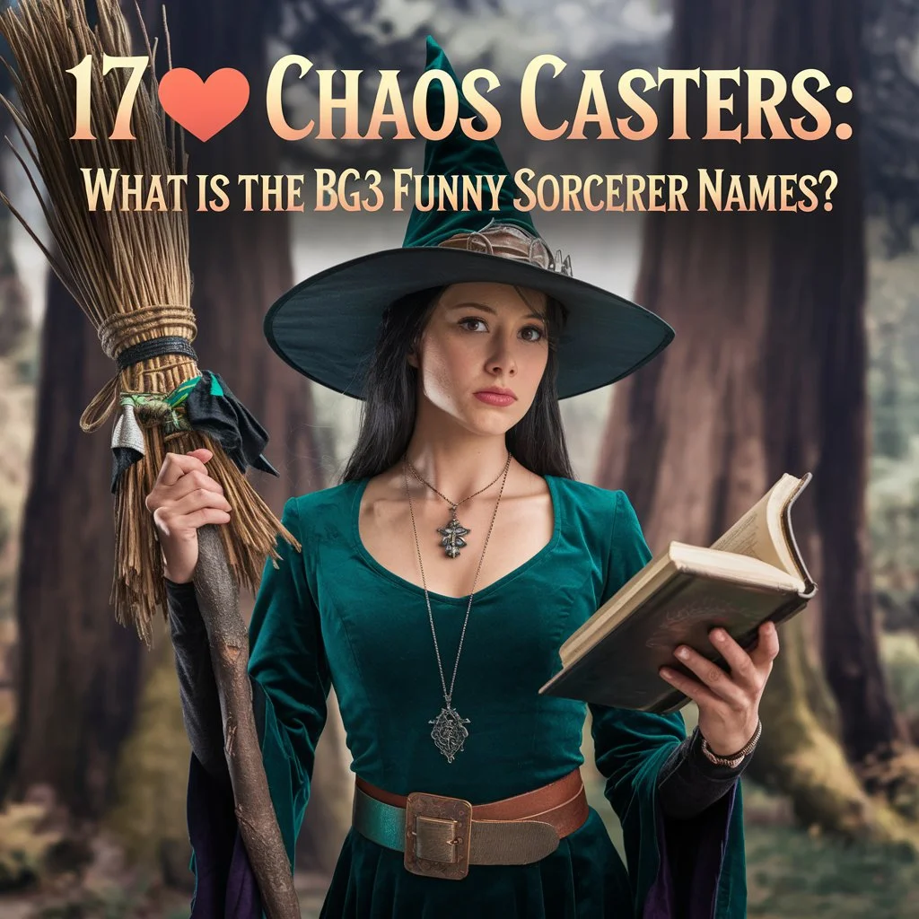 Chaos Casters: What is the BG3 Funny Sorcerer Names?