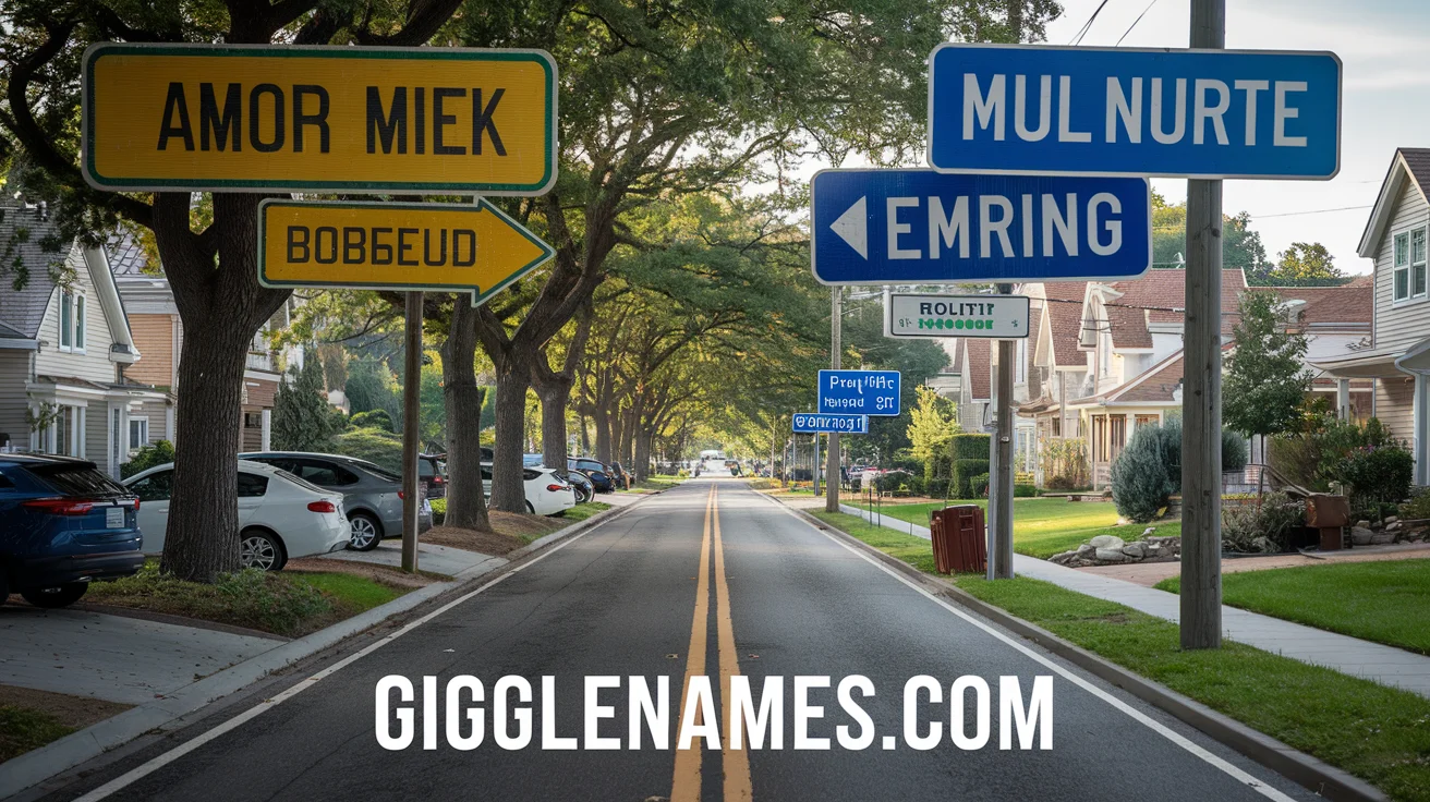 95+Funny Road Names: A Hilarious Journey Through Quirky Streets​