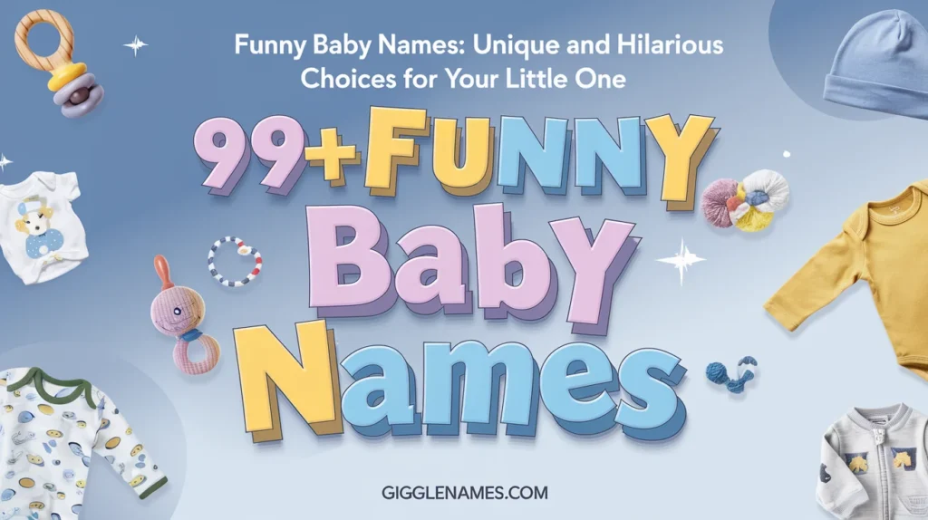 99+Funny Baby Names: Unique and Hilarious Choices for Your Little One