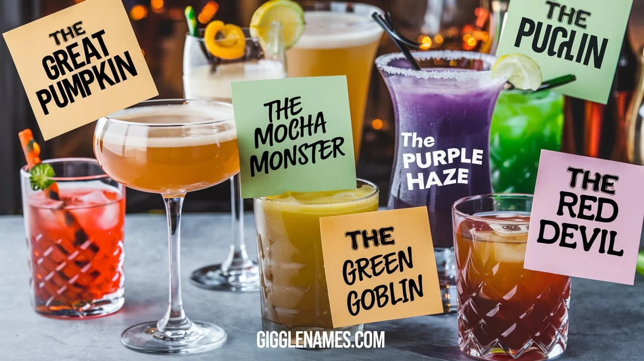 Funny Cocktail Names