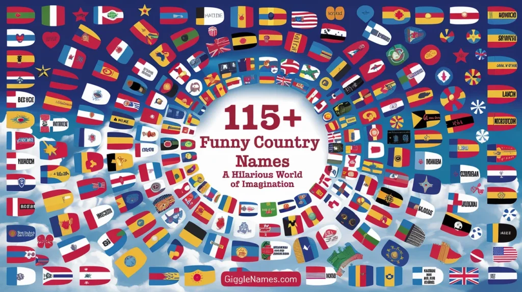 115+Funny Country Names: A Hilarious World of Imagination