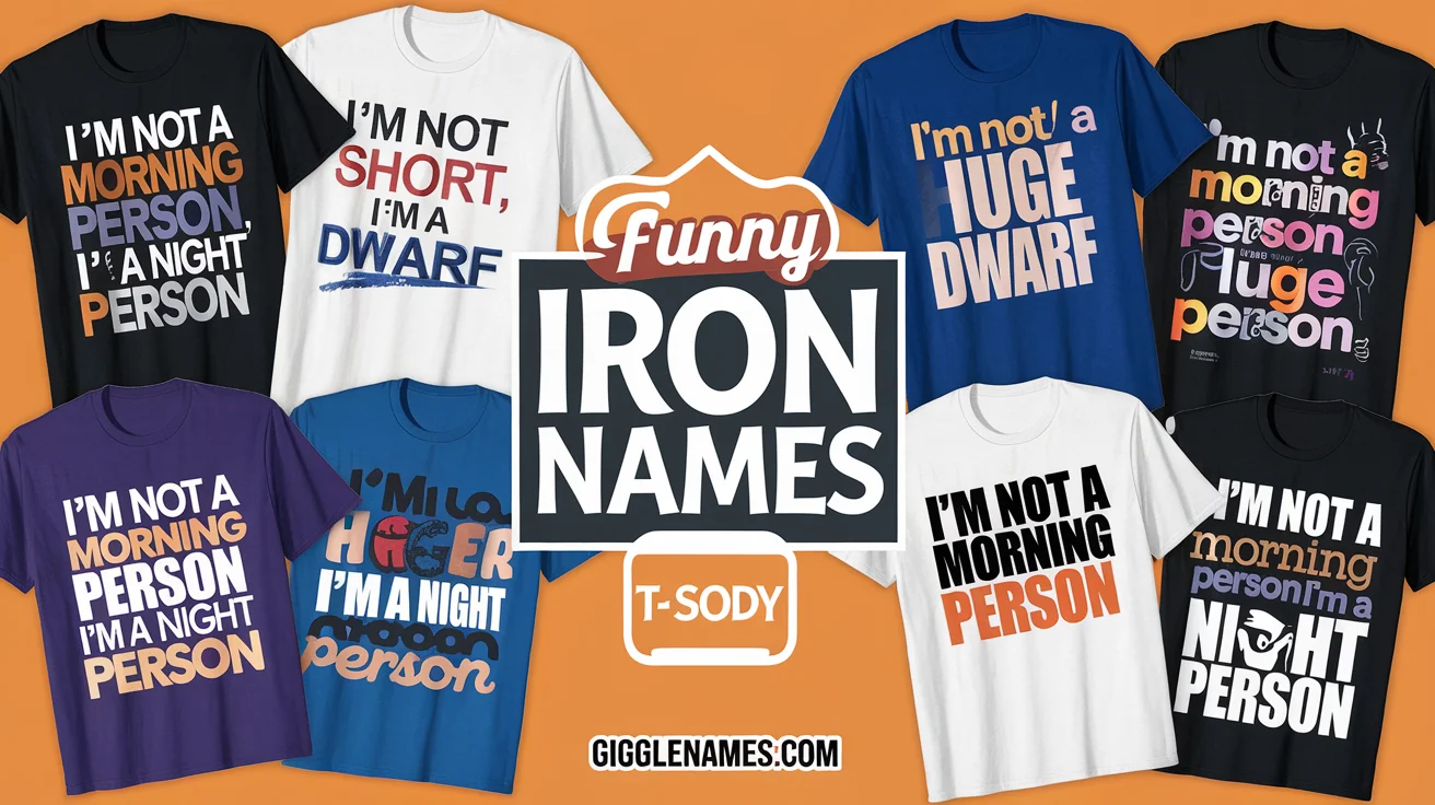 Funny Iron Names