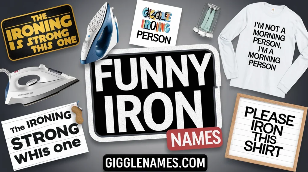 99+Funny Iron Names: Creative Titles for the Ultimate Iron Companion