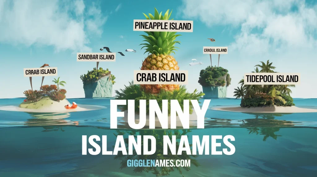 115+Funny Island Names: A Collection of Hilarious and Quirky Island Names for a Laugh!