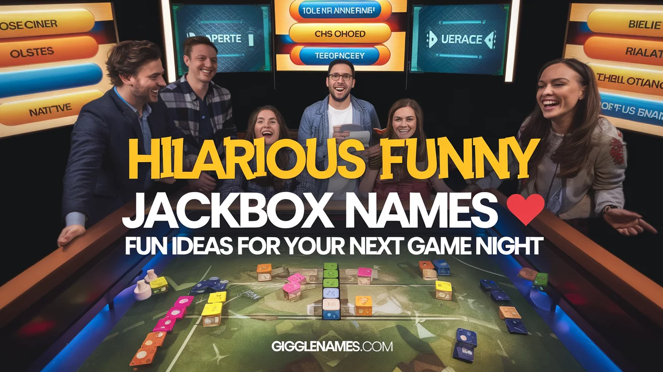 Funny Jackbox Names