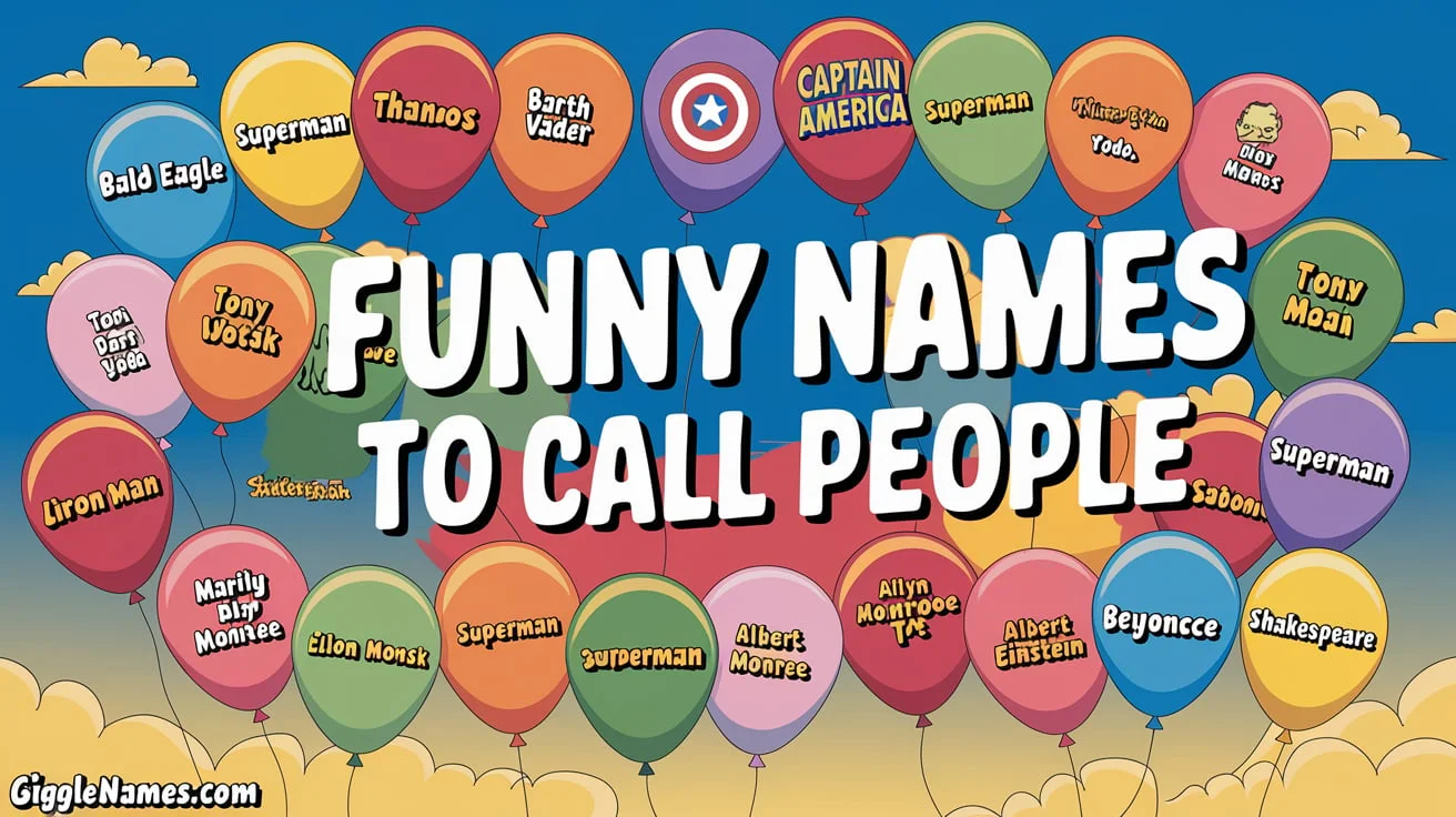 155+Funny Names to Call People Hilarious Titles for Every Personality