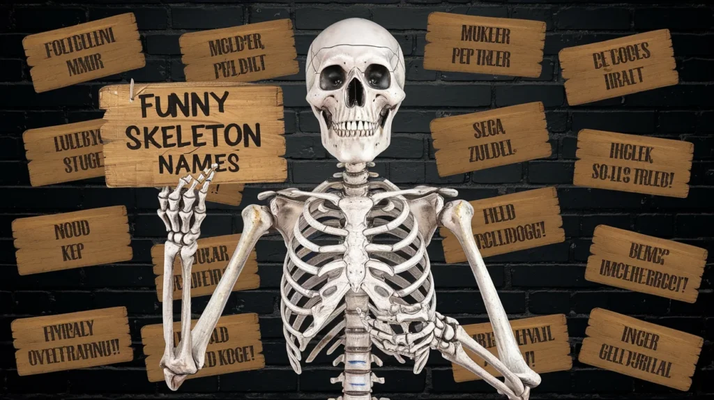 175+Funny Skeleton Names: A Bone-Tickling Collection