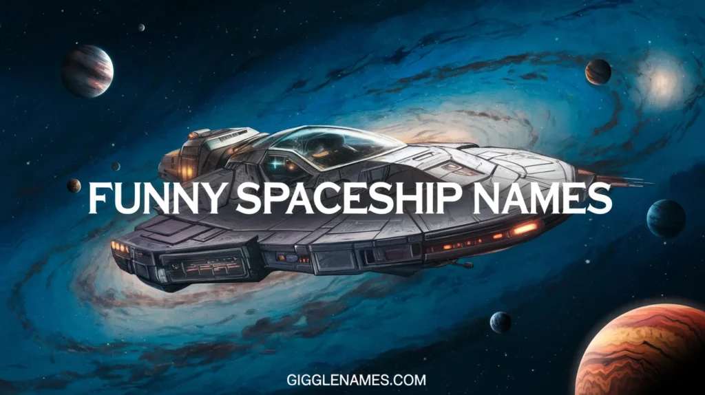 95+Funny Spaceship Names: A Journey Through Cosmic Humor