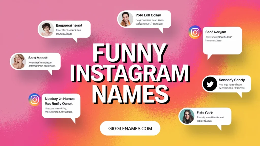 100+Funny Instagram Names to Make Your Profile Unforgettable! 😆