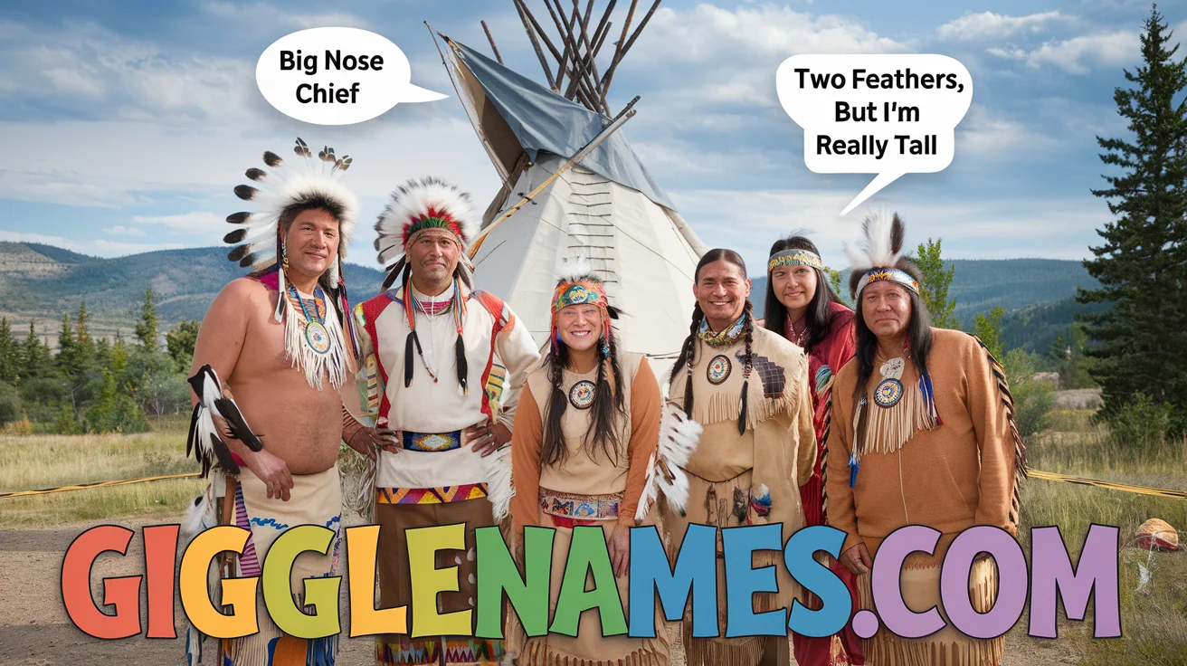 Funny Native American Names