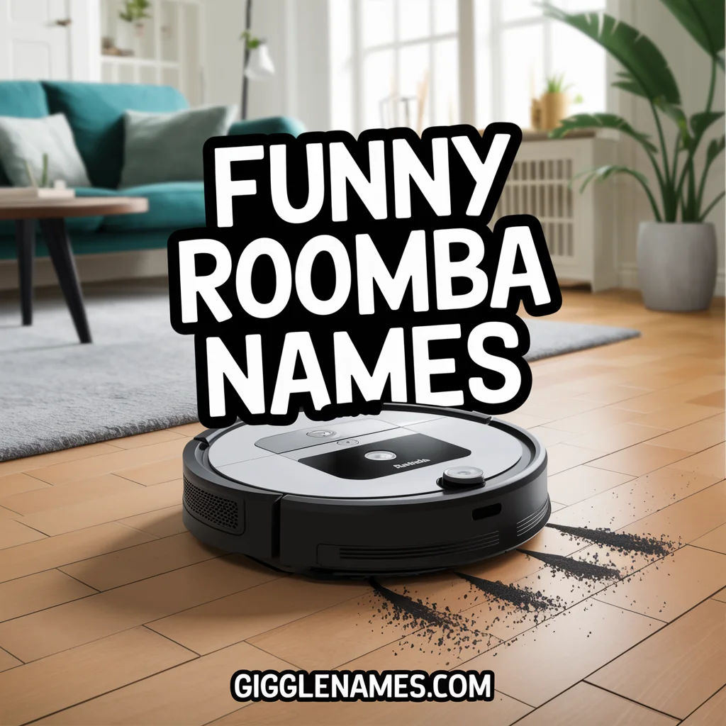 funny roomba names​

