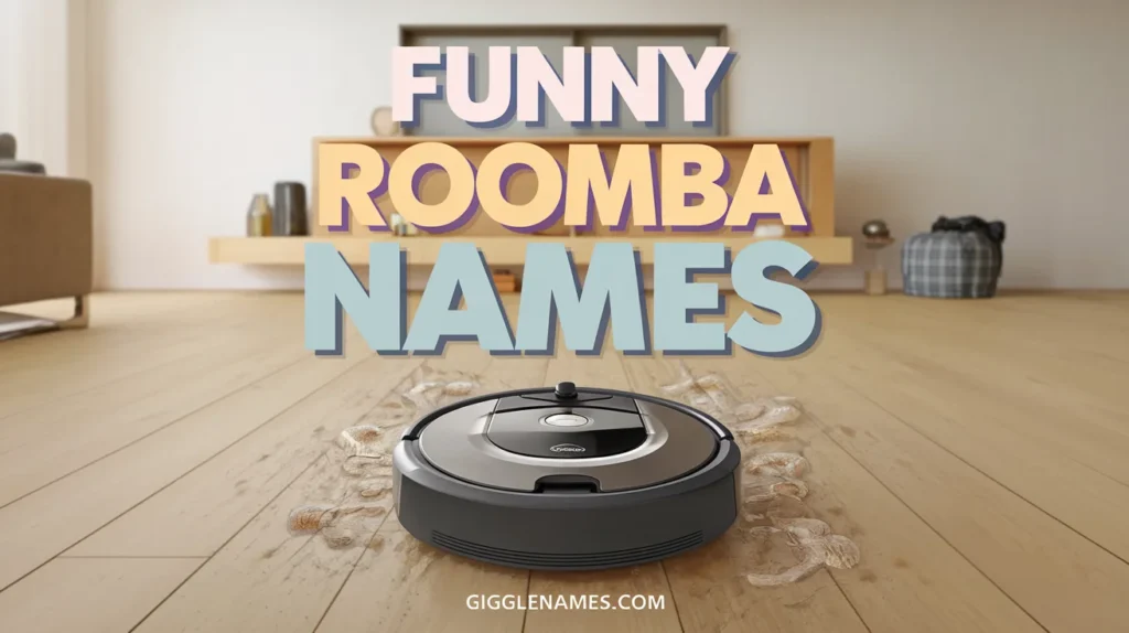 Hilarious and Unique Funny Roomba Names for Your Cleaning Companion