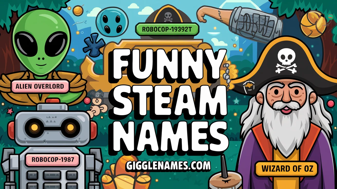 Funny Steam Names