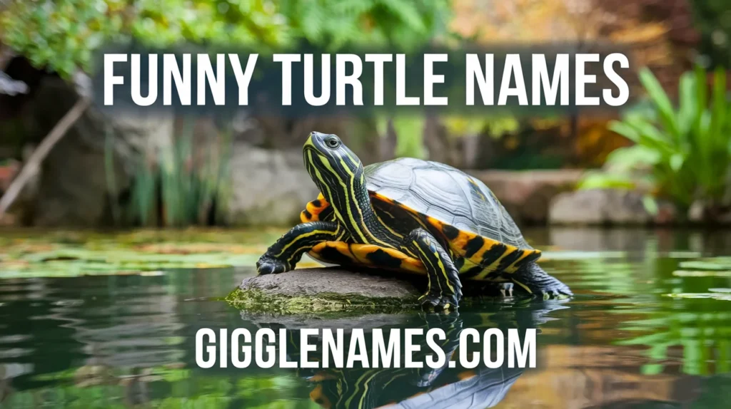 155+Funny Turtle Names: A Creative Guide to Naming Your Shelled Friend