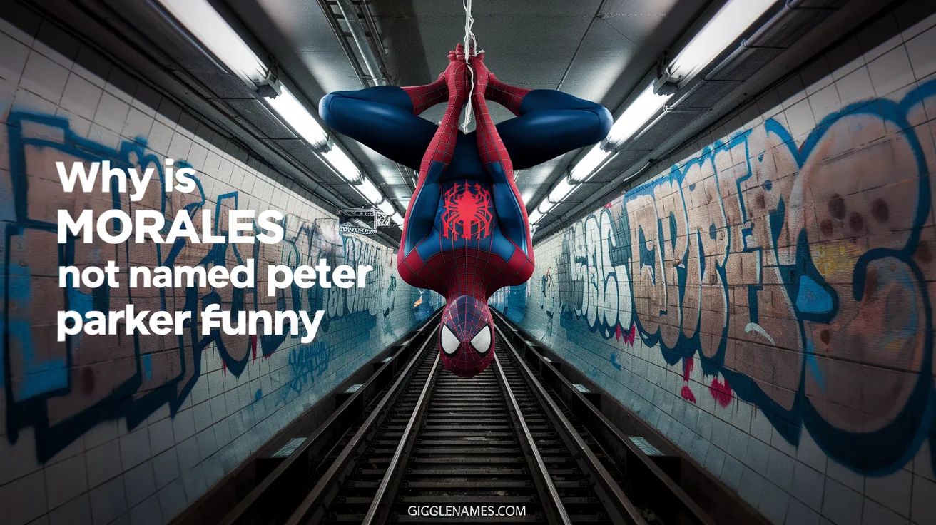 why is miles morales not named peter parker funny