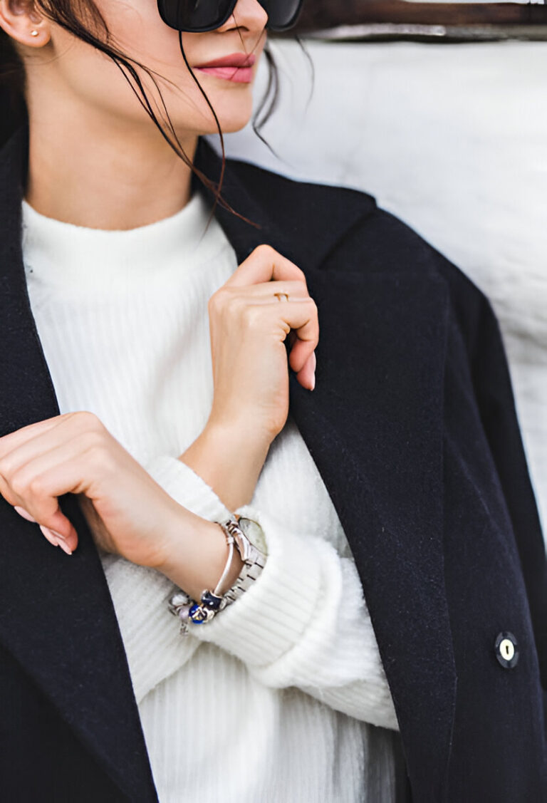 How to Style a Monogram Charm Bracelet for Both Casual and Formal Looks Monogram Charm Bracelet