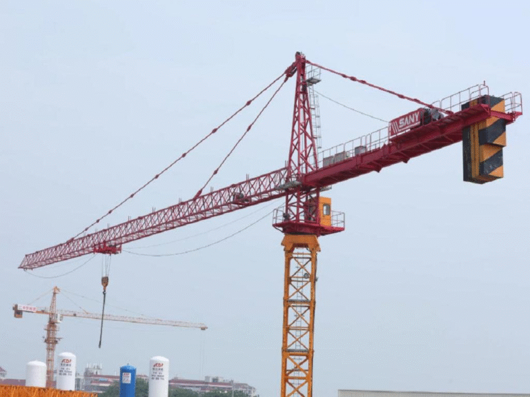 Self-Erecting Tower Cranes Save Time